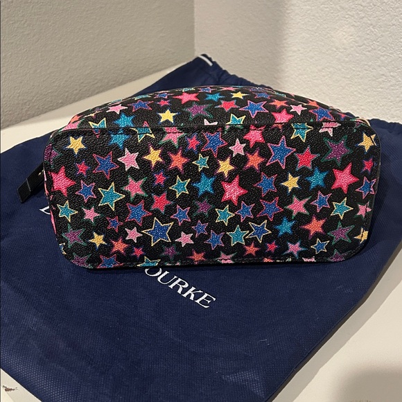 Dooney & Bourke Starry Night Satchel - Black and Multicolor - Picture 7 of 10